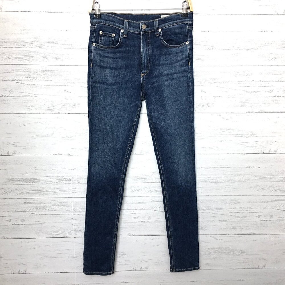 Rag & Bone Jeans Women's Modele Skinny Jeans Stretch Size 27 length 31"